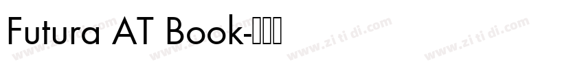 Futura AT Book字体转换